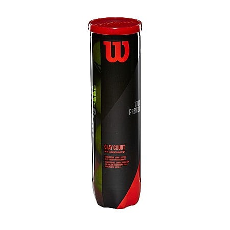 Mingi tenis - Wilson - Tour Premier Clay Cutie 4 Buc. Mingi Tenis De Camp Competitionale pentru Zgura