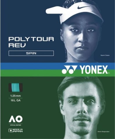 Yonex - Yonex Poly Tour Rev Racordaj Tenis de Camp 12m