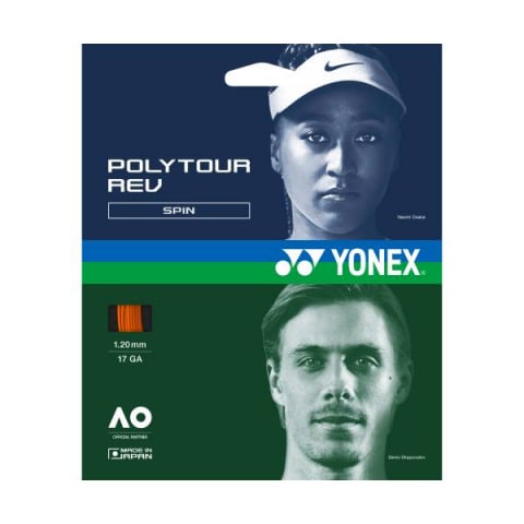 Yonex - Yonex Poly Tour Rev Racordaj Tenis de Camp 12m