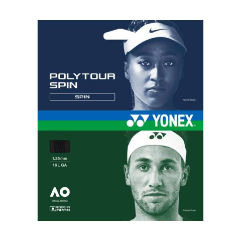 Producatori - Yonex Poly Tour Spin Racordaj Tenis de Camp 12m