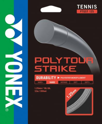 Yonex - Yonex Poly Tour Strike Racordaj Tenis de Camp 12m