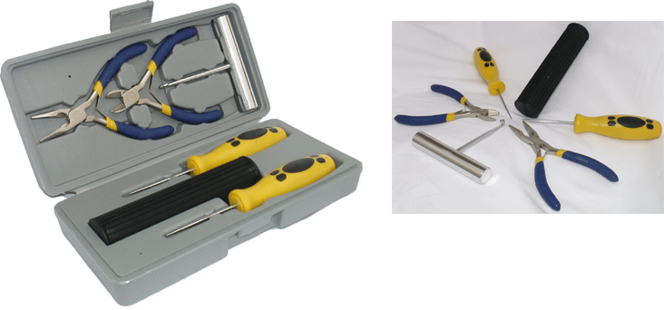 Unelte pentru racordat rachete de tenis