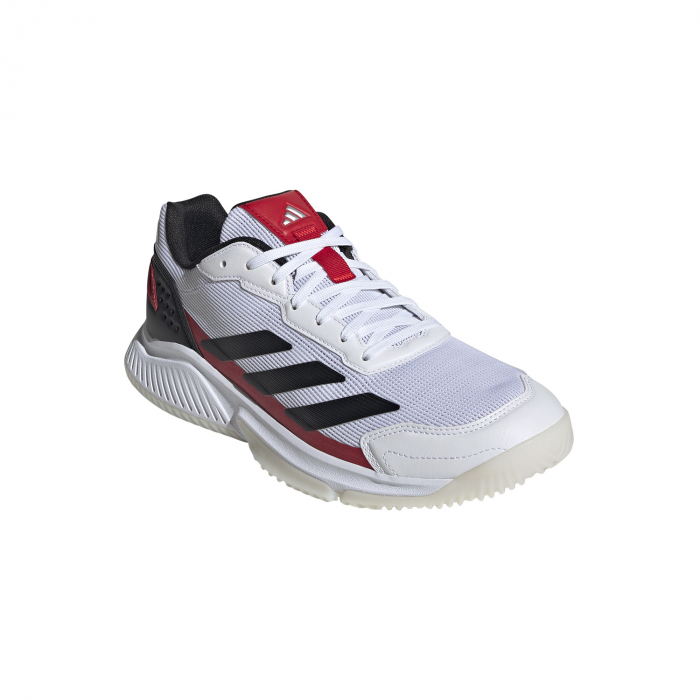 Adidas Pantofi Courtquick Padel Alb/Rosu [2]