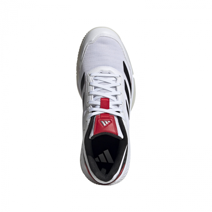 Adidas Pantofi Courtquick Padel Alb/Rosu [7]