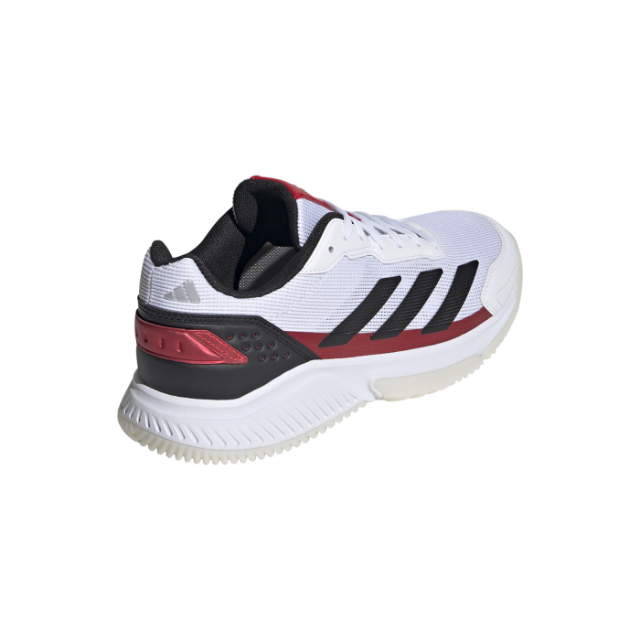 Adidas Pantofi Courtquick Padel Alb/Rosu [3]