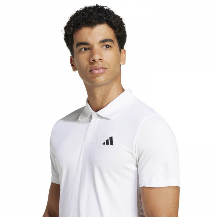 Adidas Tricou Barbati Climacool FreeLift Polo White [2]