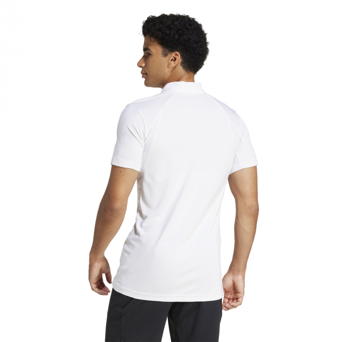Adidas Tricou Barbati Climacool FreeLift Polo White [5]