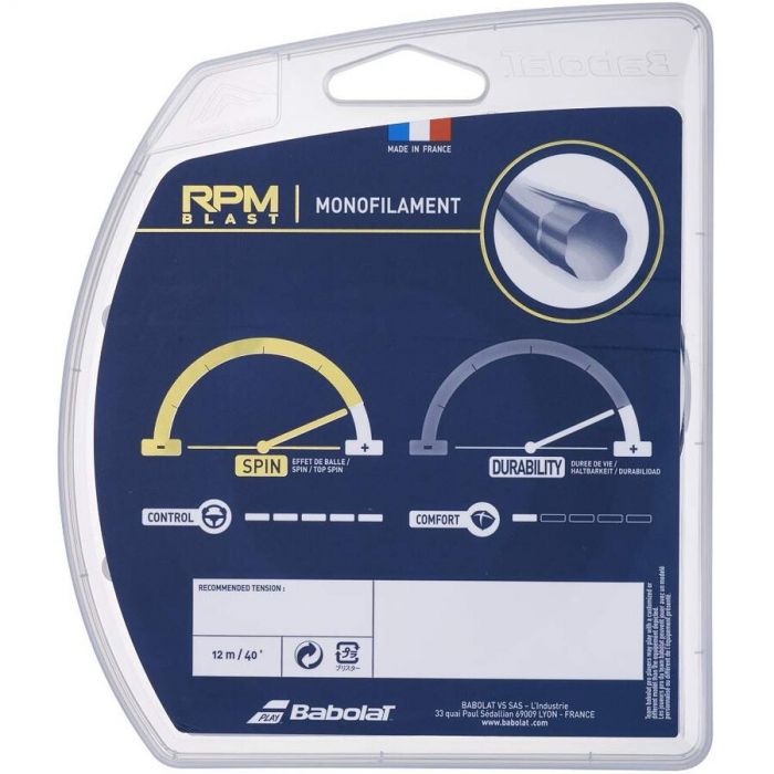 Racordaj Babolat RPM Blast Negru - 1.25 [2]