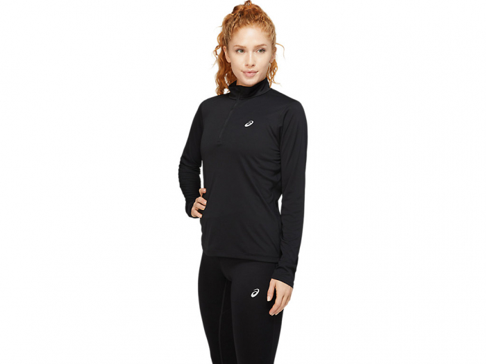Bluza Asics Core LS 1/2 Zip Black [3]