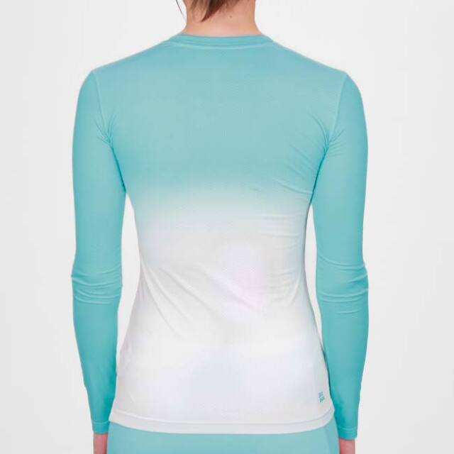 BLUZA BIDI BADU W CREW GRADIANT Aqua White [4]