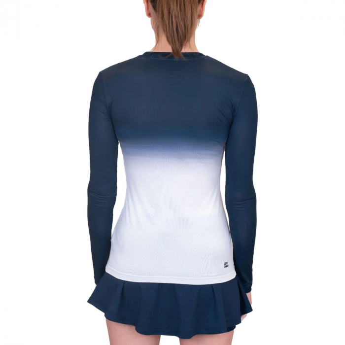 BLUZA BIDI BADU W CREW GRADIANT Dark Blue White [4]