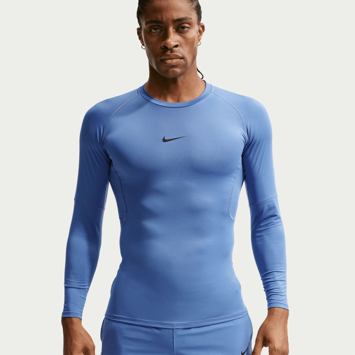 Bluza Nike Barbati Pro Dri-FIT Indigo Storm [3]