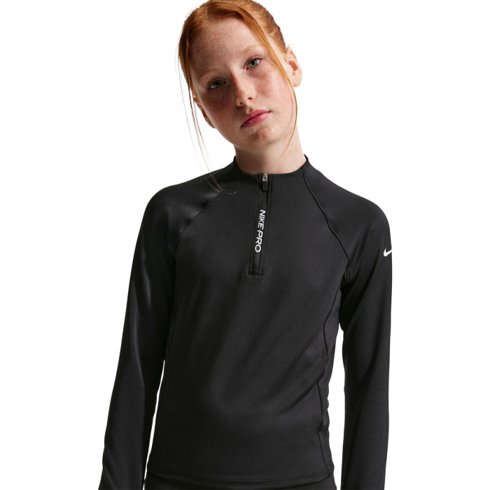 Bluza Nike Copii Pro Dri-FIT Half-Zip Black [4]