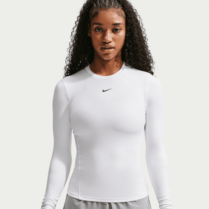 Bluza Nike Femei One Dri-FIT Fitted White [4]
