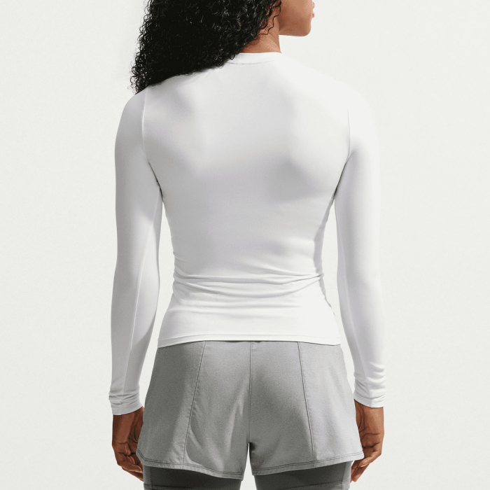 Bluza Nike Femei One Dri-FIT Fitted White [6]