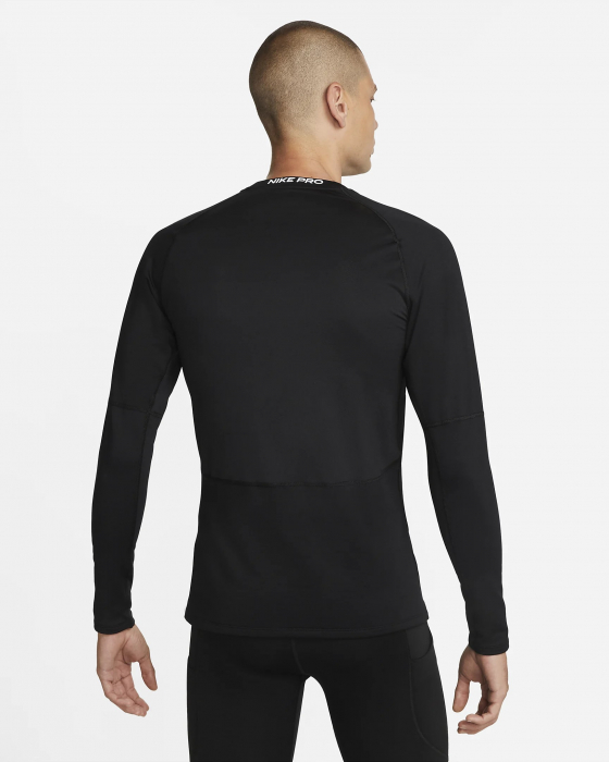 BLUZA NIKE M WARM LS CREW BLACK [2]