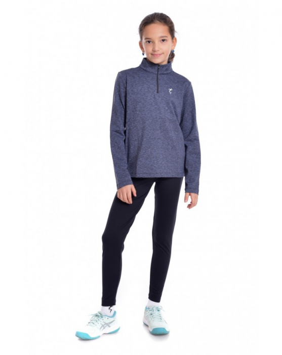 Bluza Tenis Joybek Copii Maneca Lunga Melange Tempo [3]