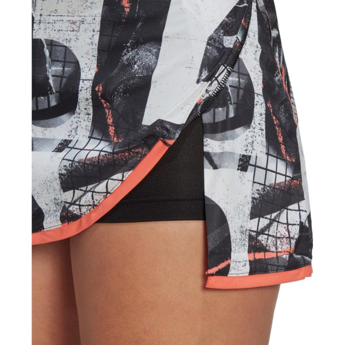 FUSTA ADIDAS Club Graphic White/Black/Coral Fusion [3]