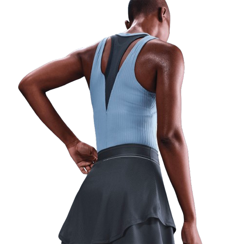 Fusta Tenis Nike Femei Dri-FIT Slam Thunder Blue [5]