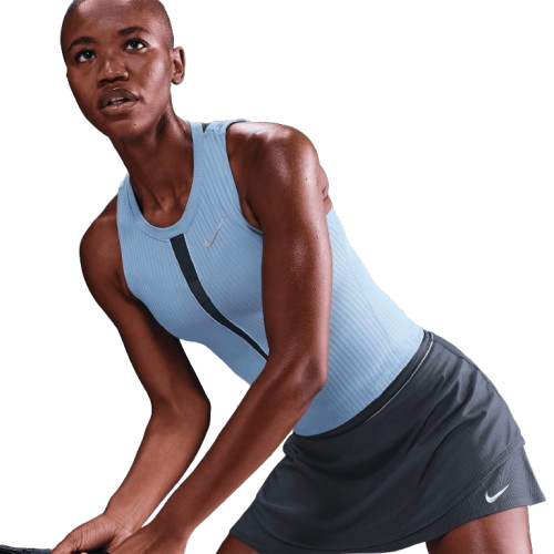 Fusta Tenis Nike Femei Dri-FIT Slam Thunder Blue [7]