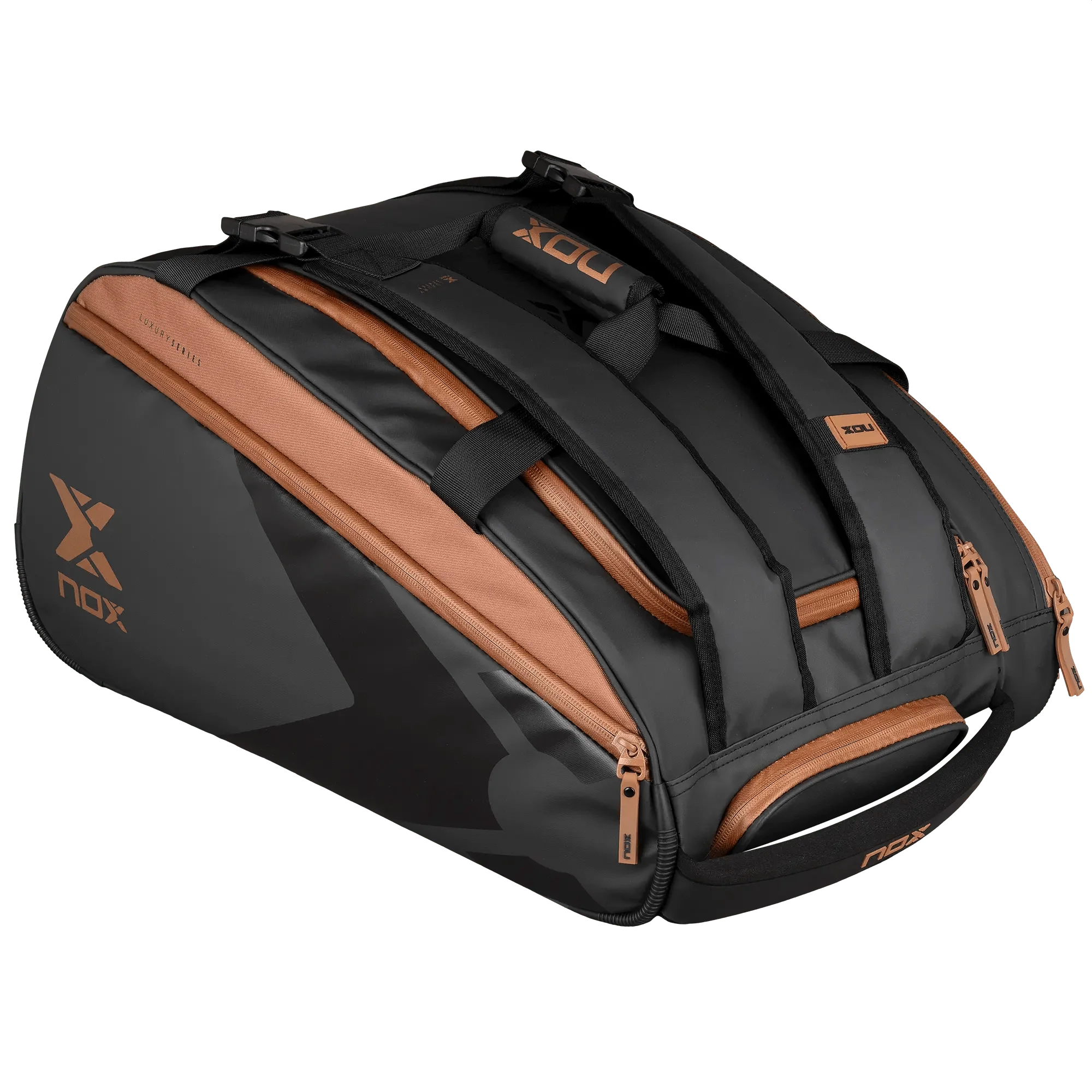 Geanta Padel Nox Luxury Open Series Negru/Auriu [2]