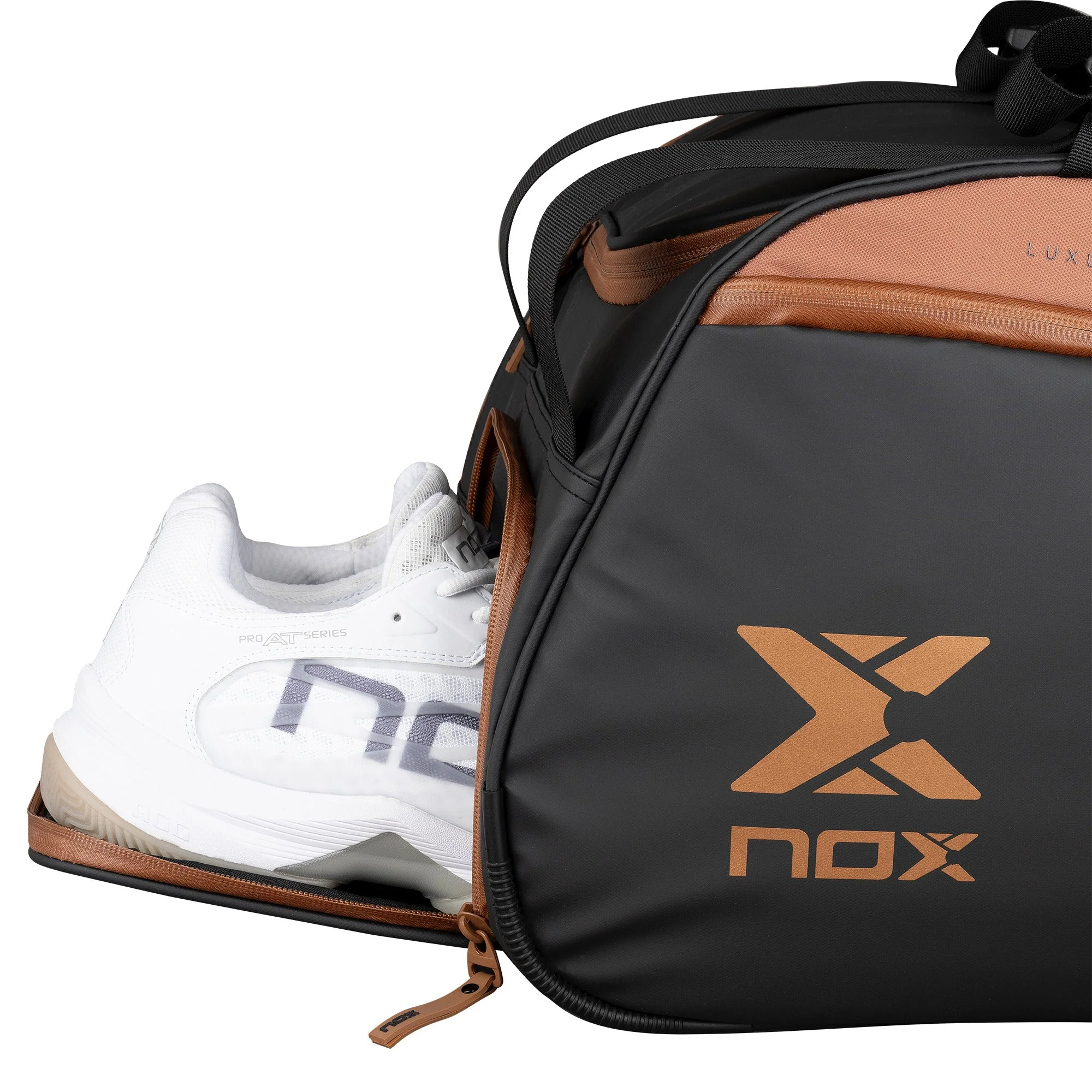 Geanta Padel Nox Luxury Open Series Negru/Auriu [5]