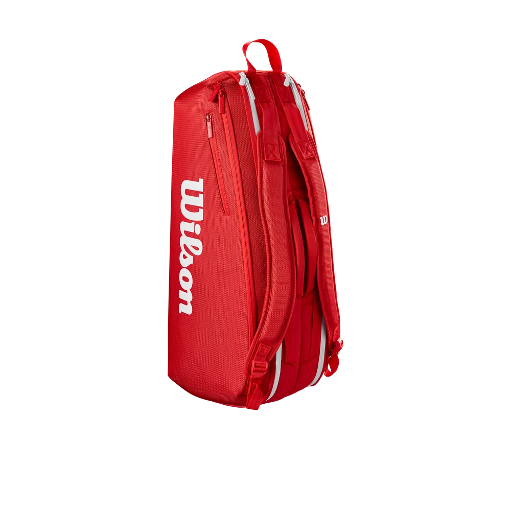 Geanta Tenis Wilson Super Tour Red 6PK [3]