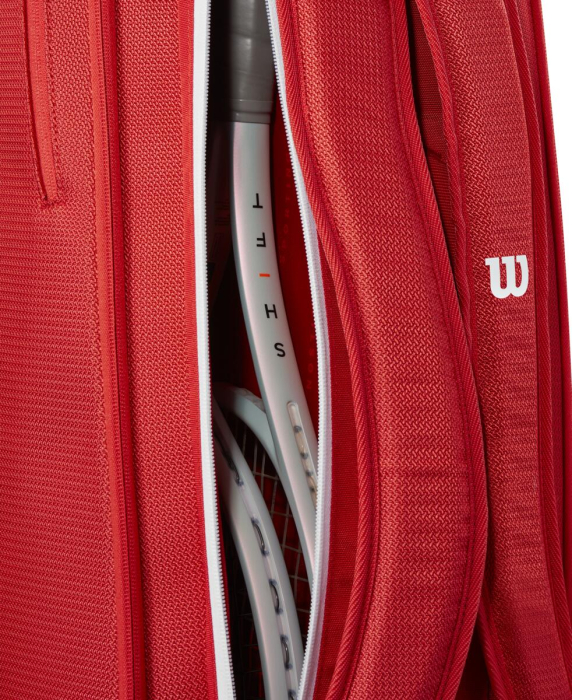 Geanta Tenis Wilson Super Tour Red 6PK [9]