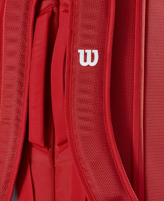 Geanta Tenis Wilson Super Tour Red 6PK [7]