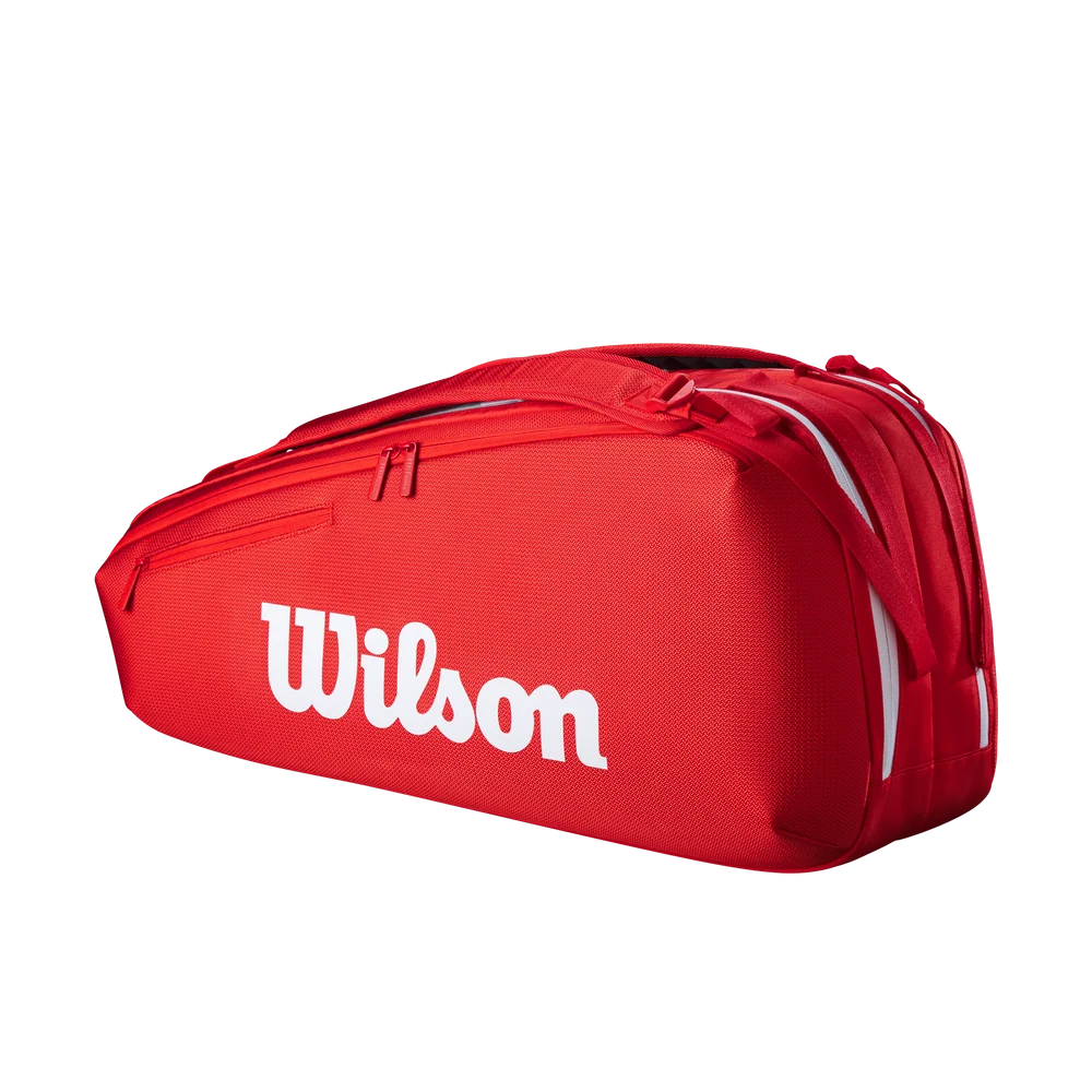 Geanta Tenis Wilson Super Tour Red 6PK [2]