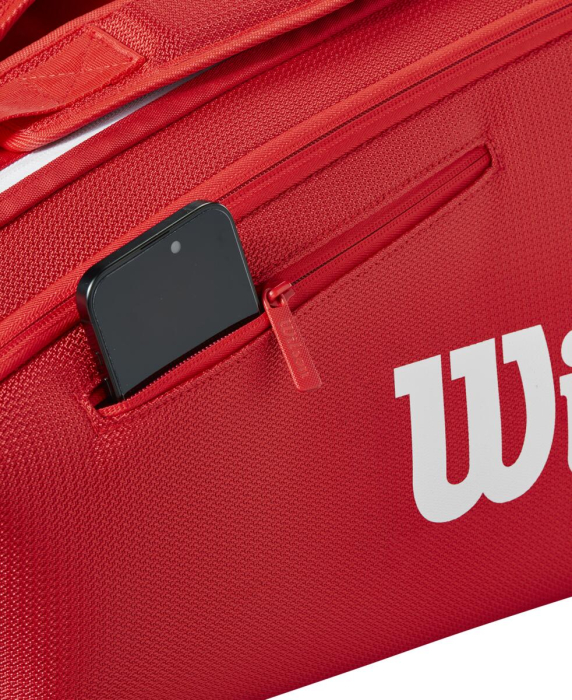 Geanta Tenis Wilson Super Tour Red 6PK [6]