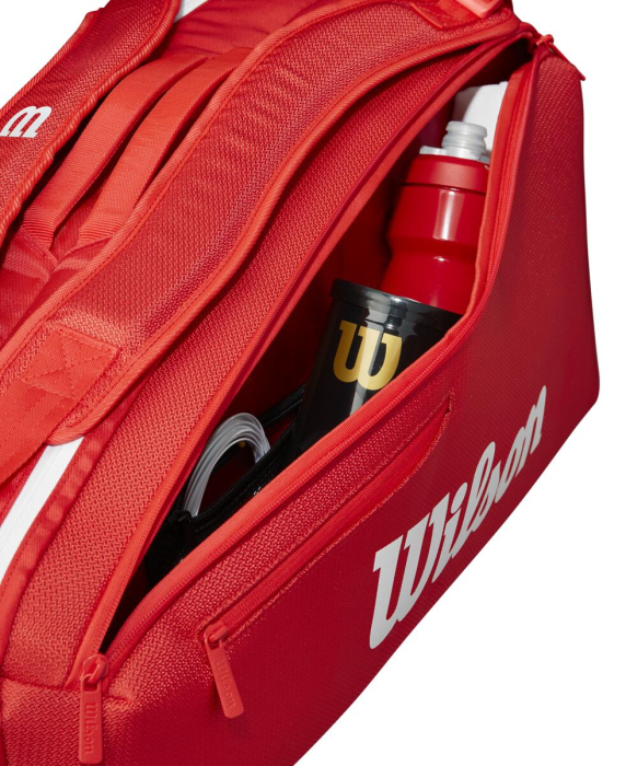 Geanta Tenis Wilson Super Tour Red 6PK [5]