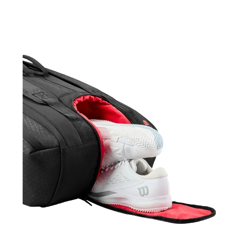Geanta Tenis Wilson Clash V3 15PK Black/Infrared [6]