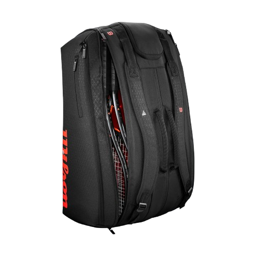 Geanta Tenis Wilson Clash V3 15PK Black/Infrared [4]