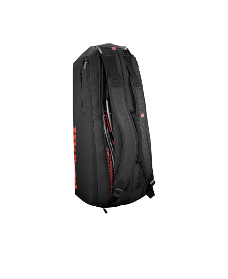 Geanta Tenis Wilson Clash V3 6PK Black/Infrared [3]