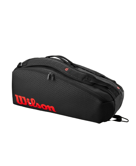 Geanta Tenis Wilson Clash V3 6PK Black/Infrared [2]