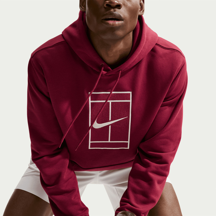 Hanorac Nike Barbati Dri-FIT Felpa NY Team Red/Pale Ivory [4]