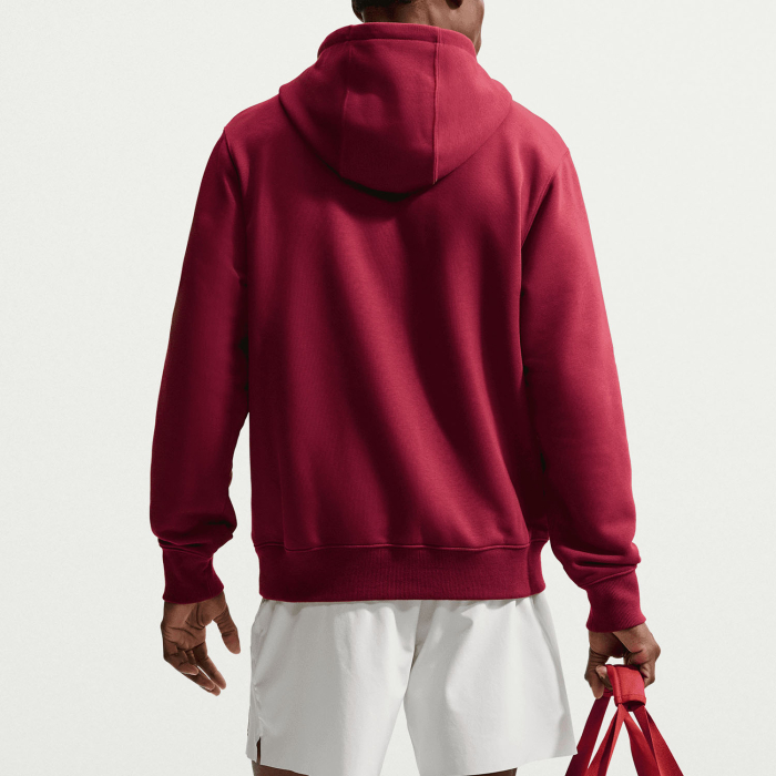 Hanorac Nike Barbati Dri-FIT Felpa NY Team Red/Pale Ivory [6]