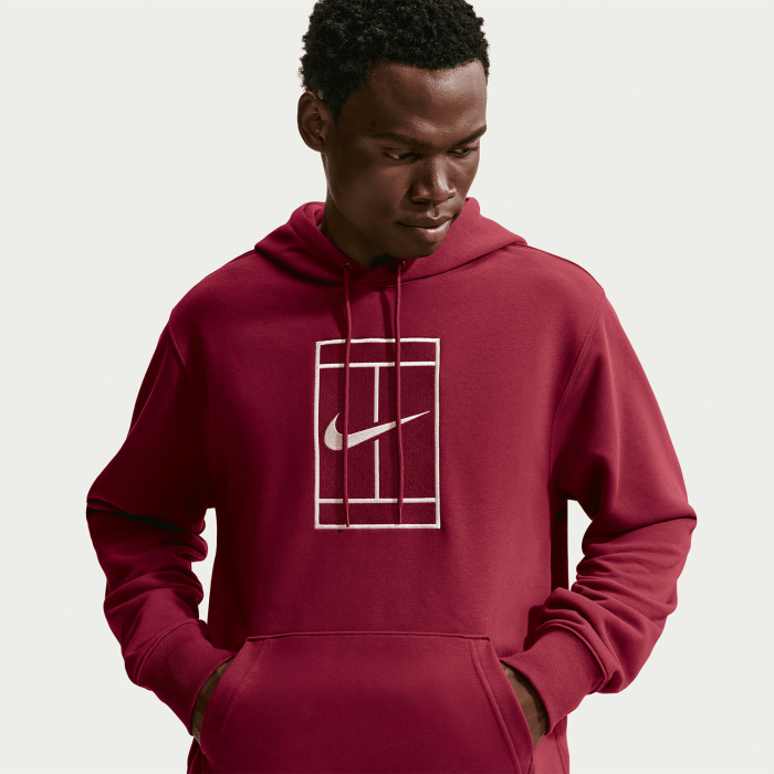 Hanorac Nike Barbati Dri-FIT Felpa NY Team Red/Pale Ivory [5]