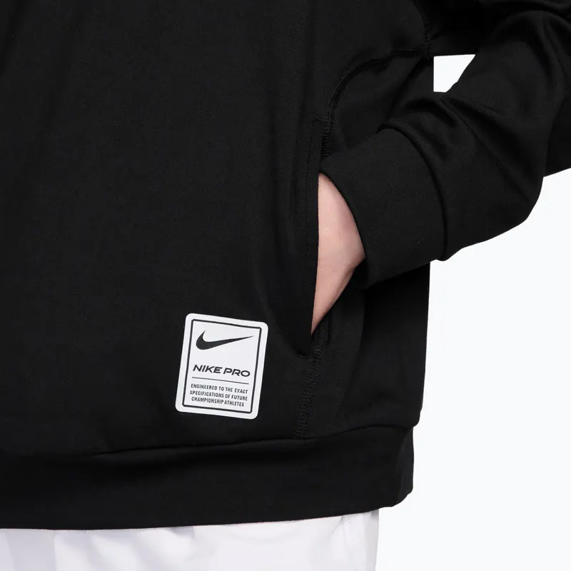 Hanorac Nike Copii Pro Dri-FIT Fleece Black [4]