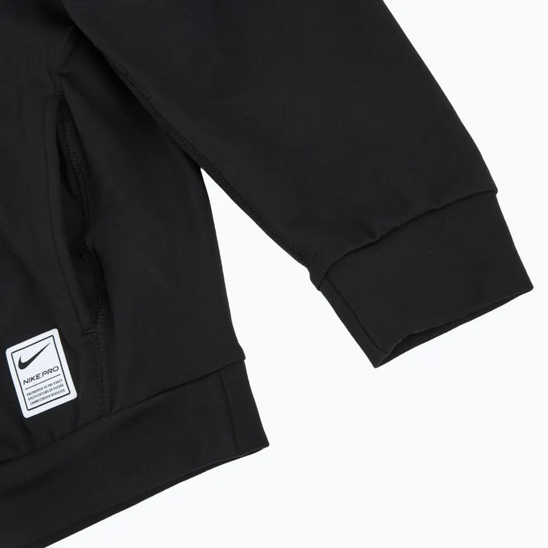 Hanorac Nike Copii Pro Dri-FIT Fleece Black [5]