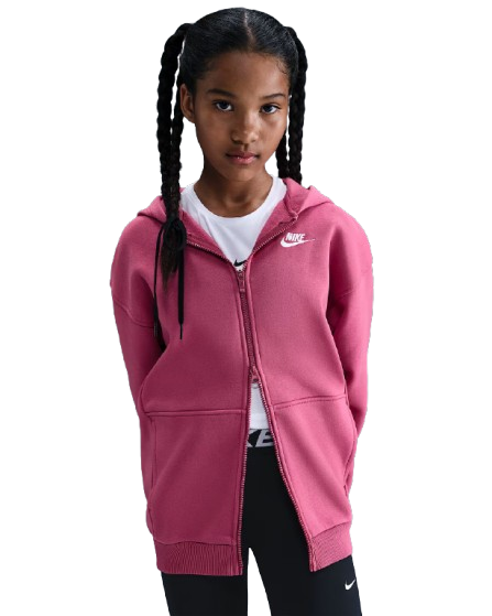Hanorac Tenis Nike Copii Sportswear Club Full-Zip Roz [5]