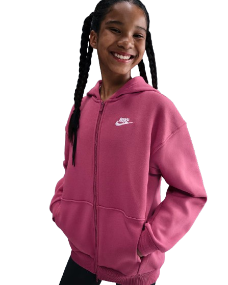 Hanorac Tenis Nike Copii Sportswear Club Full-Zip Roz [3]