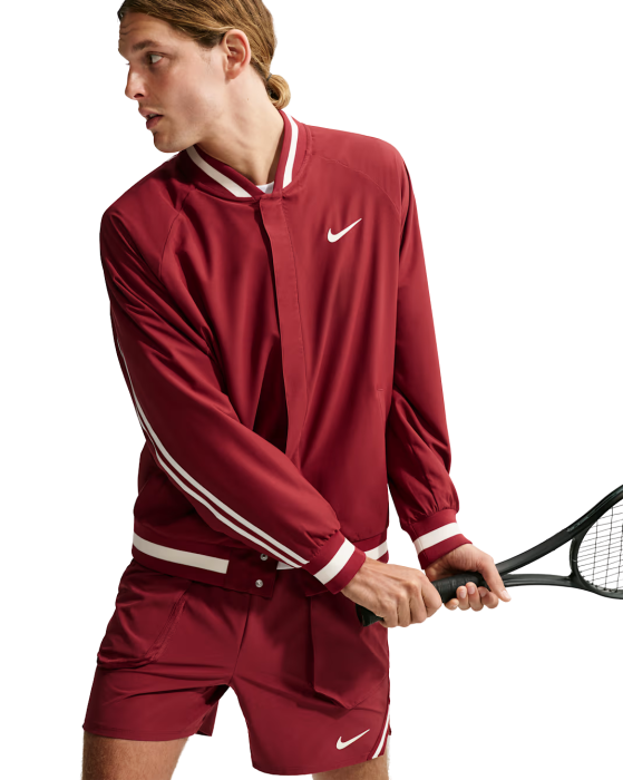 Jacheta Nike Barbati Dri-FIT Team Red/Pale Ivory [3]