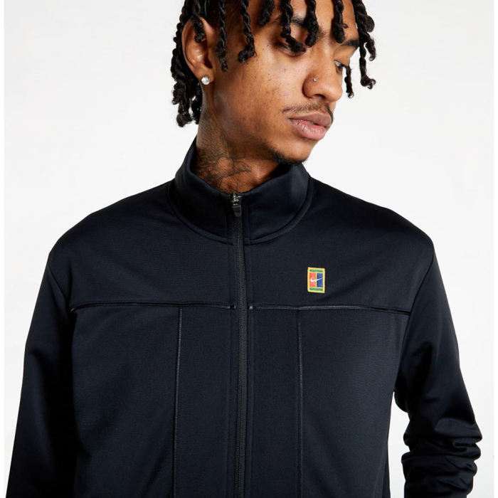 NIKE JACHETA MEN HERITAGE FULL-ZIP BLACK [2]