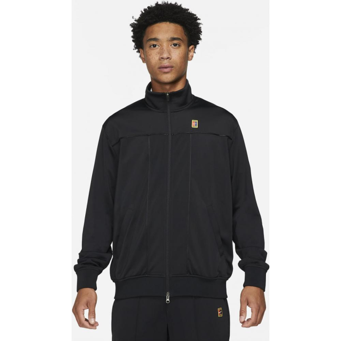 NIKE JACHETA MEN HERITAGE FULL-ZIP BLACK [1]