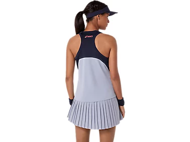 Maiou Asics Femei Match Grey Blue [2]