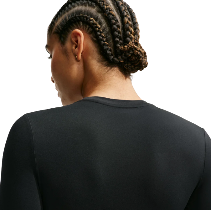 Maiou Nike Femei One Dri-FIT Fitted Black [5]