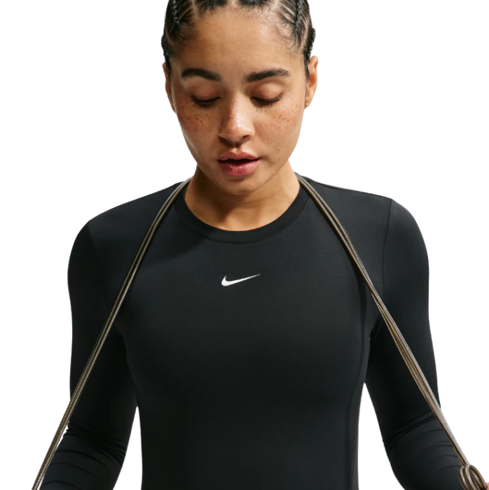 Maiou Nike Femei One Dri-FIT Fitted Black [4]