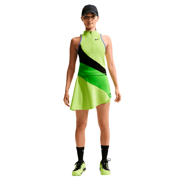 Maiou Tenis Nike Femei Court Slam Light Lemon Twist/Black [4]